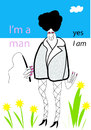 Cartoon: I m a man (small) by studionuts tagged man