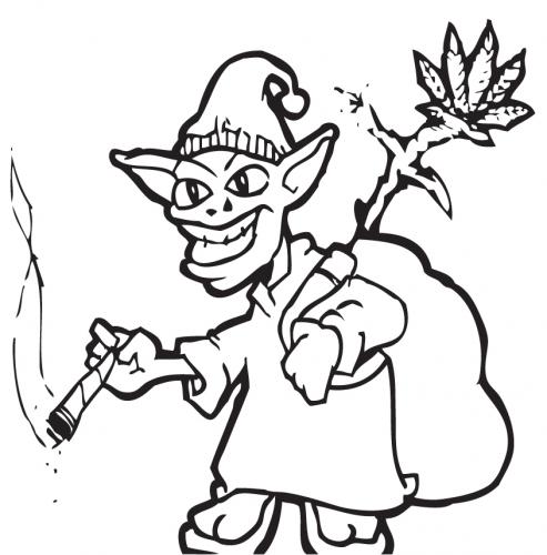 Cartoon: Ganja guy (medium) by Playa from the Hymalaya tagged smoke,ganja