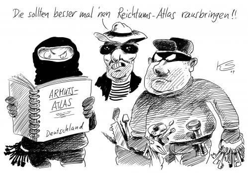 Cartoon: Atlas (medium) by Stuttmann tagged armut,reichtum,armutsatlas,wirtschaftskrise,rezession,einkommen,cartoon,cartoons,armut,arm,reich,reichtum,armutsatlas,wirtschaftskrise,rezession,einkommen,gehalt,geld,finanzen,deutschland,schere