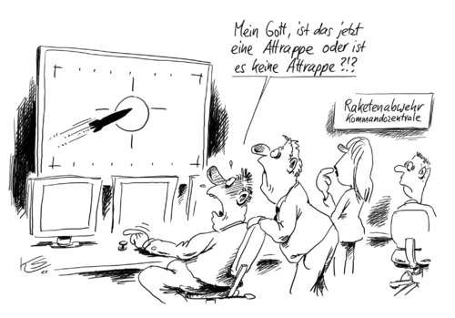 Cartoon: Attrappe (medium) by Stuttmann tagged terrorwarnung,attrappe,maiziere,terrorwarnung,maiziere,terror,warnung,anschlag,angst,furcht,terrorismus,deutschland,terroristen,attrappe