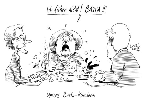 Basta-Kanzlerin