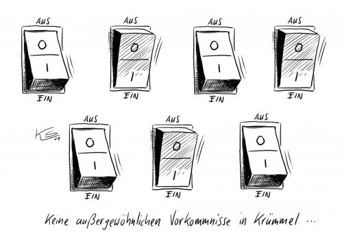 Cartoon: Ein-Aus (medium) by Stuttmann tagged atomkraftwerk,krümmel,kernkraft,atomenergie,gau,vattenfall,krümmel,vattenfall,atomkraftwerk,panne,störfall,abschaltung,inbetriebnahme,siegmar gabriel,kraftwerk,atommailer,nuklearkraftwerk,nuklearenergie,atomenergie,atomstrom,brennstab,kernenergie,kernreaktion,kernkraftwerk,kernspaltung,strom,siegmar,gabriel,akw,vorkommnis,schalter,ein,aus