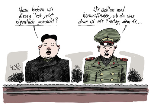 Cartoon: Nordkorea (medium) by Stuttmann tagged nordkorea