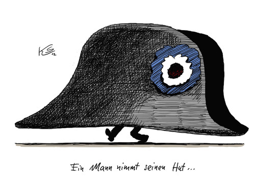 Cartoon: Sarko (medium) by Stuttmann tagged sarkozy,hollande,wahlen,frankreich