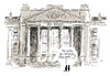 Cartoon: Den Banken (small) by Stuttmann tagged banken,bvg,karlsruhe