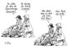 Cartoon: Eben! (small) by Stuttmann tagged steuersenkungen,hartz4