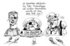 Cartoon: Folter (small) by Stuttmann tagged westerwelle,merkel,seehofer,schwarzgelb,wikileaks