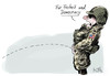 Cartoon: Freiheit (small) by Stuttmann tagged us,army