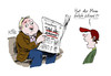 Cartoon: Titel (small) by Stuttmann tagged armstrong,doping,radsport,schavan,plagiat