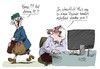 Cartoon: Trojaner (small) by Stuttmann tagged bundestrojaner