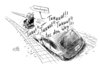 Cartoon: Tuuut (small) by Stuttmann tagged steuersenkung,steuer