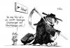 Cartoon: Virus (small) by Stuttmann tagged virus,pandemie,schweinegrippe,vogelgrippe,grippe