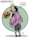 Cartoon: Shakespeares Halloween (small) by Toni DAgostinho tagged shakespeare,halloween