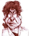 Cartoon: Bob Dylan (small) by horate tagged music