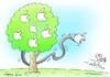 Cartoon: apple i phone apfel paradies sch (small) by martin guhl tagged apple,phone,apfel,paradies,schlange,verfuehrung,medien,hype,mode,computer