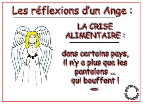 Cartoon: LA CRISE ALIMENTAIRE (medium) by chatelain tagged humour,la,crise,alimentaire
