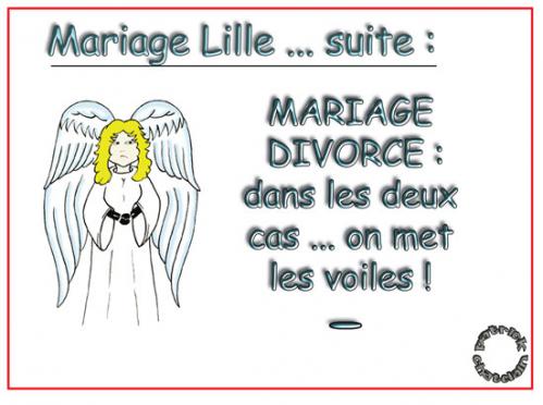 Cartoon: MARIAGE suite (medium) by chatelain tagged humour,mariages