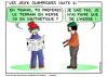Cartoon: LE TENNIS AUX JO (small) by chatelain tagged humour,tennis,jo