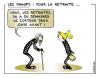 Cartoon: Les MANIFS DU 1ER MAI (small) by chatelain tagged humour,manifs