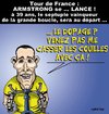 Cartoon: ARMSTRONG se Lance ! (small) by CHRISTIAN tagged armstrong,cyclisme,tour,de,france