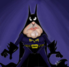 Cartoon: Batman (small) by tooned tagged cartoons,caricature,illustrati