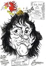 Cartoon: ALAN DAVIES-JONATHAN PRICK (small) by Tim Leatherbarrow tagged comedian,alandavies