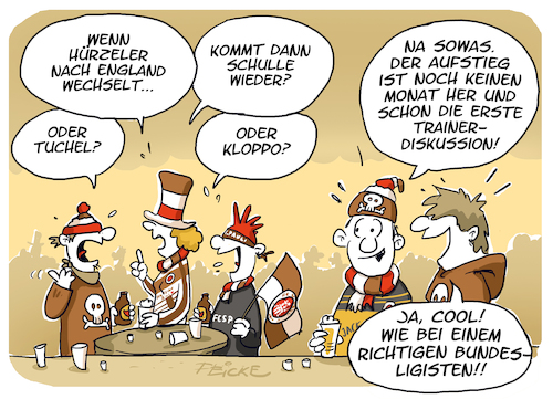 Erste Trainerdiskussion