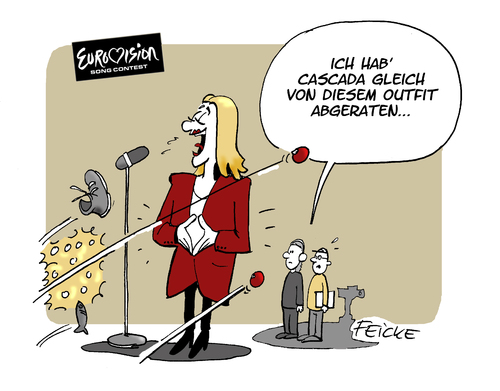 Cartoon: Glorious!!! (medium) by FEICKE tagged eurovision,sons,contest,esc,cascada,merkel,platz,21,2013,glorious,abstimmung,ergebnis,outfit,eurokrise,eurovision,sons,contest,esc,cascada,merkel,platz,21,2013,glorious,abstimmung,ergebnis,outfit,eurokrise
