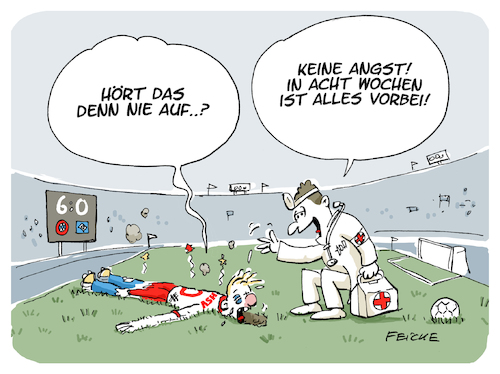 Cartoon: HSV Nie vorbei (medium) by FEICKE tagged hamburg,fussball,fußball,bundesliga,hsv,hamburger,sportverein,abstieg,lizenz,bayern,münchen,hamburg,fussball,fußball,bundesliga,hsv,hamburger,sportverein,abstieg,lizenz,bayern,münchen