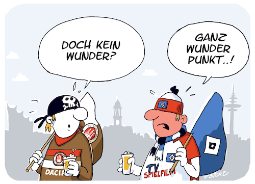 Cartoon: Kein HSV Wunder (medium) by FEICKE tagged hamburg,fcsp,fc,sankt,pauli,bundesliga,zwei,vfb,stuttgart,verein,hsv,sportverein,fussball,fußball,dfl,dfb,aufstieg,relegation,hamburg,fcsp,fc,sankt,pauli,bundesliga,zwei,vfb,stuttgart,verein,hsv,sportverein,fussball,fußball,dfl,dfb,aufstieg,relegation