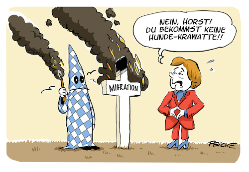 Cartoon: Mutter aller Probleme (medium) by FEICKE tagged csu,cdu,union,merkel,seehofer,radikalismus,extremismus,afd,gauweiler,hunde,krawatte,csu,cdu,union,merkel,seehofer,radikalismus,extremismus,afd,gauweiler,hunde,krawatte