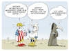 Cartoon: Konsequenzen nach Vegas (small) by FEICKE tagged usa,waffen,bevölkerung,massaker,attentat,las,vegas,nra,cowboys,tod,trauer,logik