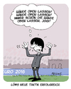 Cartoon: Löws neue Taktik (small) by FEICKE tagged euro,2016,fussball,deutschland,em,frankreich,löw,trainer,bundestrainer,skandal