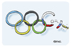 Cartoon: Russland Teilausschluss (small) by FEICKE tagged olympia,russland,ausschluss,doping,ion