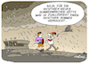 Cartoon: Sommermärchen 2.0 (small) by FEICKE tagged fussball,europameisterschaft,euro2024,sommer,wetter,klimawandel,unwetter,regen,spielabbruch