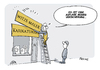 Cartoon: Umbenennung (small) by FEICKE tagged karikatur,name,charlie,hebdot,versicherung,risiko