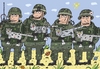 Cartoon: Die Soldaten (small) by Sergei Belozerov tagged der,soldat,die,katze