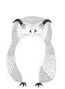Cartoon: Owl (small) by jannis tagged animal