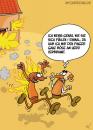 Cartoon: Verbrannt (small) by mil tagged feuer brand brandopfer schmerzen mil