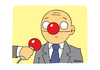 Cartoon: Interview 1 (small) by Vhrsti tagged interview,politician,microphone,nose,clown,democracy,news,press