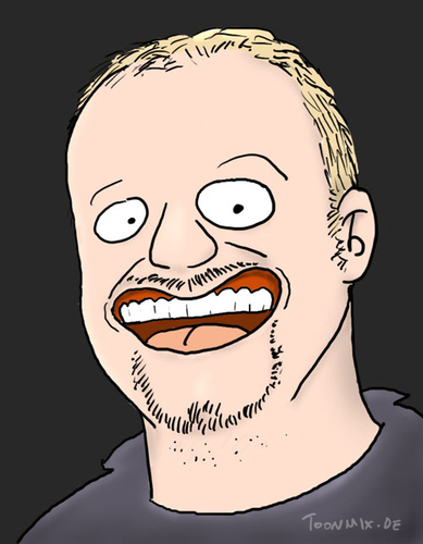 Cartoon: Stefan Raab (medium) by Toonmix tagged entertainer,stefan,raab