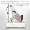 Cartoon: Kreativität wecken (small) by Toonmix tagged kreativ,duschen