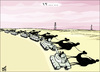 Cartoon: arab tanks (small) by samir alramahi tagged arab revelutions ramahi cartoon