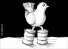Cartoon: dove 06 (small) by samir alramahi tagged tags israel ramahi arab oil dove peace palestine politics