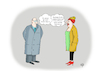 Cartoon: Ernährungsumstellung (small) by Erwin Pischel tagged ernährungsumstellung,ernährung,nutrition,essen,essensplan,ernährungsplan,stoffwechsel,stoffwechseltyp,nährstoffe,mikronährstoffe,gesundheit,gesund,ungesund,körper,körpergewicht,gewichtszunahme,diät,aussehen,outfit,schlank,schlankheit,dick,dicksein,wohlbefinden,konsum,lebensmittel,verdauung,eisbein,haxe,hachse,haxn,hämchen,haspel,bötel,knöchla,stelze,wädli,fleischgericht,schwein,fett,kohlenhydrat,eiweiß,protein,vegan,kuchen,sahnetorte,sahne,torte,süßigkeit,kommunikation,frage,höflichkeit,pischel