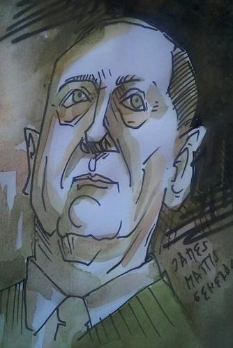 Cartoon: mattis (medium) by kolle tagged general,james,mattis