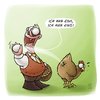 Cartoon: LACHHAFT Cartoon No. 154 (small) by LACHHAFT tagged easter ostern ostereier suche huhn henne 