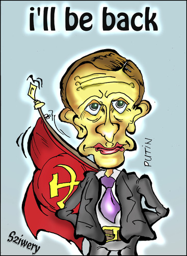 Cartoon: putin (medium) by sziwery tagged sziwery,cartoons