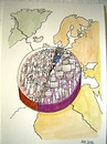Cartoon: Statistics (small) by caknuta-chajanka tagged rich,poor,statistics,world