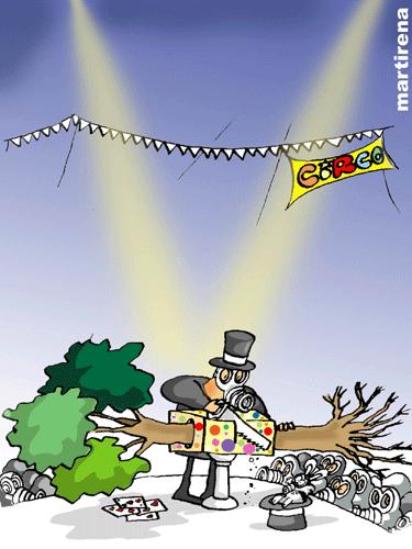 Cartoon: Circo (medium) by martirena tagged circo